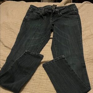 Classic Dark Blue Skinny Jeans for Women